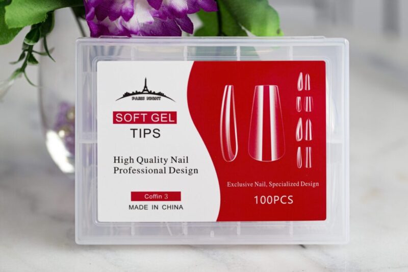 Caja de Tips Soft Gel Coffin - Imagen 3
